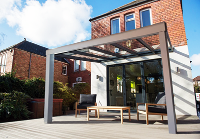 Glasser Aluminium Balcony - Winter Garden - Terrace Closure - Aluminum ...